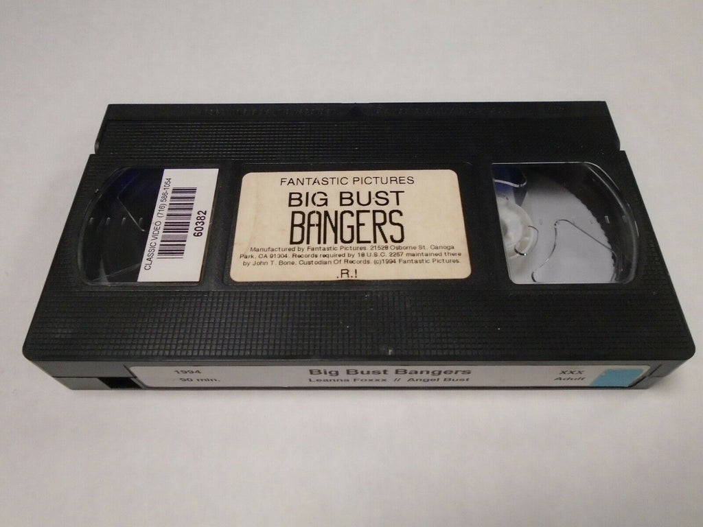 Big Bust Bangers Leanna Foxxx Angel Bust 1994 90mins Adult VHS 021819AMP2