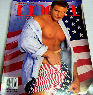 Men Gay Adult Magazine "Celebrating 10 Years" July 1995 nm/cln 043013Lm-ep