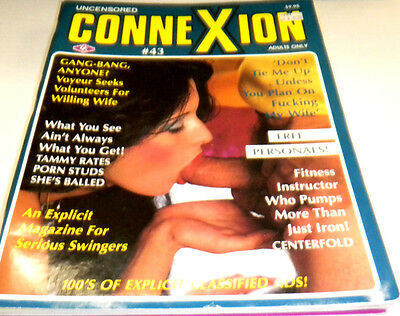 ConneXion Adult Magazine Swingers #43 1987 ex 121413lm-ep