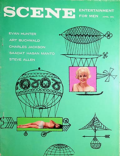 Scene Men's Magazine Busty Loranne April 1962