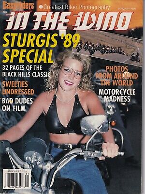 Easyriders In The Wind Magazine 1989 Sturgis January 1990 022619REP