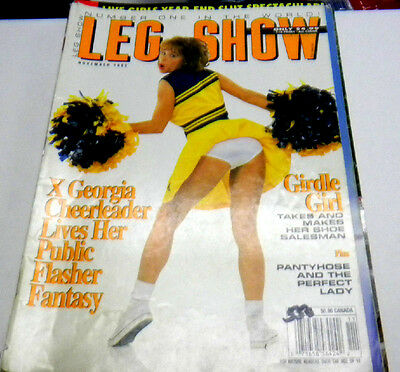 Leg Show Adult Magazine "Public Flasher Fantasy" November 1993 vg053113Lm-ep - Used
