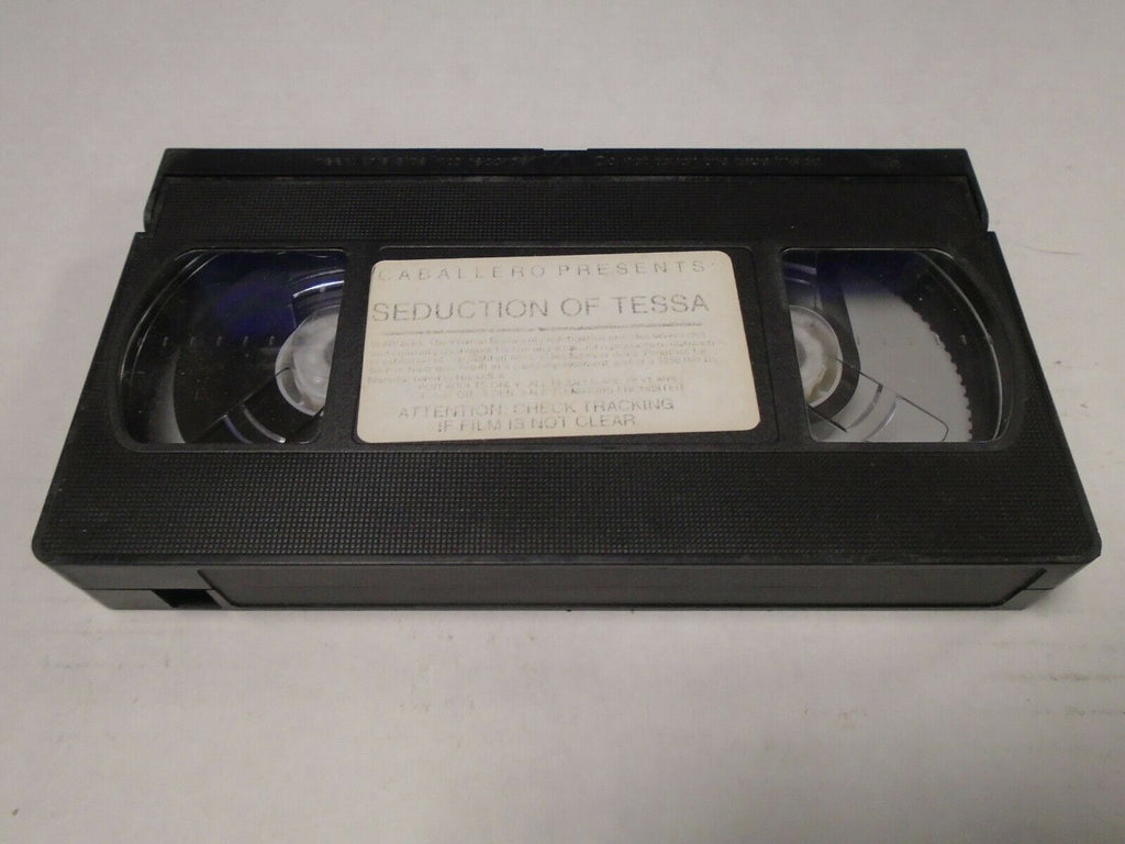 Seduction of Tessa Vintage Caballero Adult VHS 032719AMP2