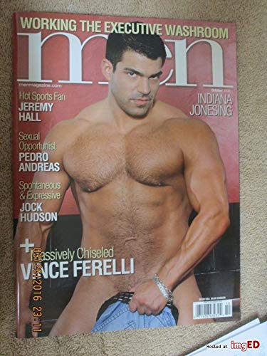 Men Gay Adult Magazine October 2009 Working the Executive Washroom & Vince Ferelli