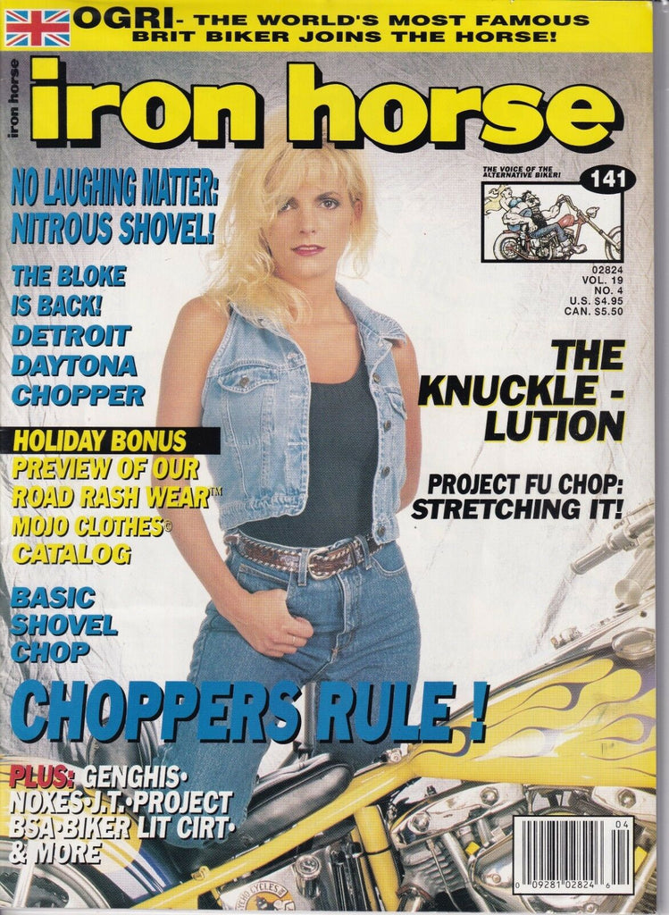 Iron Horse Magazine The Knuclelution Project Fu Chop Vol.19 No.4 020419REP