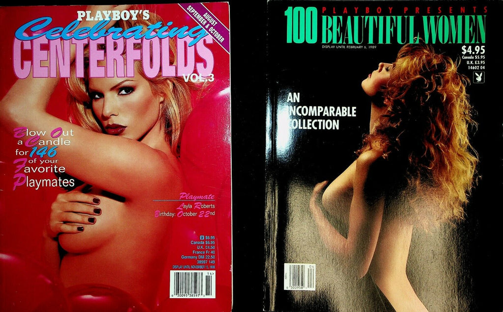Lot of 4 Playboy Special Editions 1986-1992 Layla Roberts 042920lm-ep4