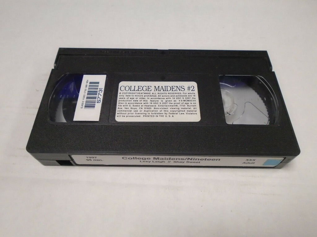 College Maidens 2 Lexy Leigh Shay Sweet 1997 95mins Adult VHS 032019AMP3