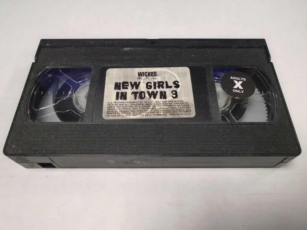 New Girls in Town 8 Wicked Wall to Wall 2001 Adult VHS 032019AMP2