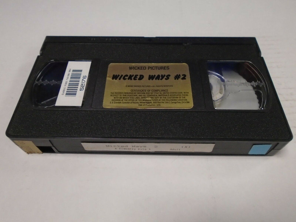 Wicked Ways #2 Kimberly Kyle Adult VHS 022519AMP3