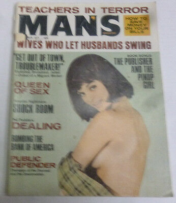 Man's Magazine Queen Of Sex Doris Parker November 1971 120413REP
