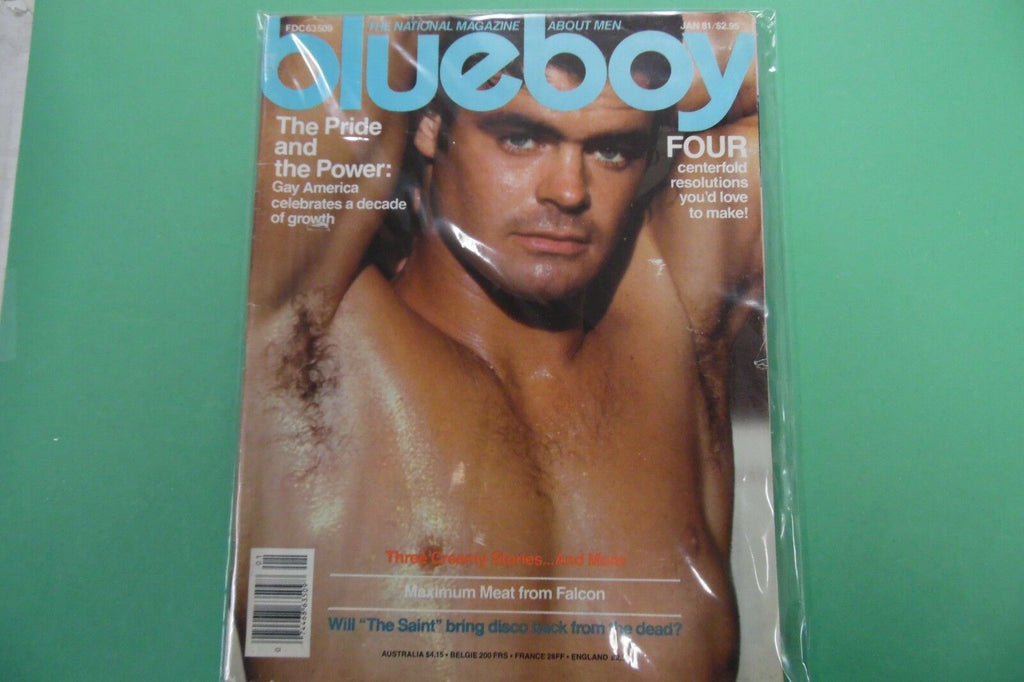 Bluemen Gay Magazine Maximum Meat From Falcon January 1981 113016lm-ep