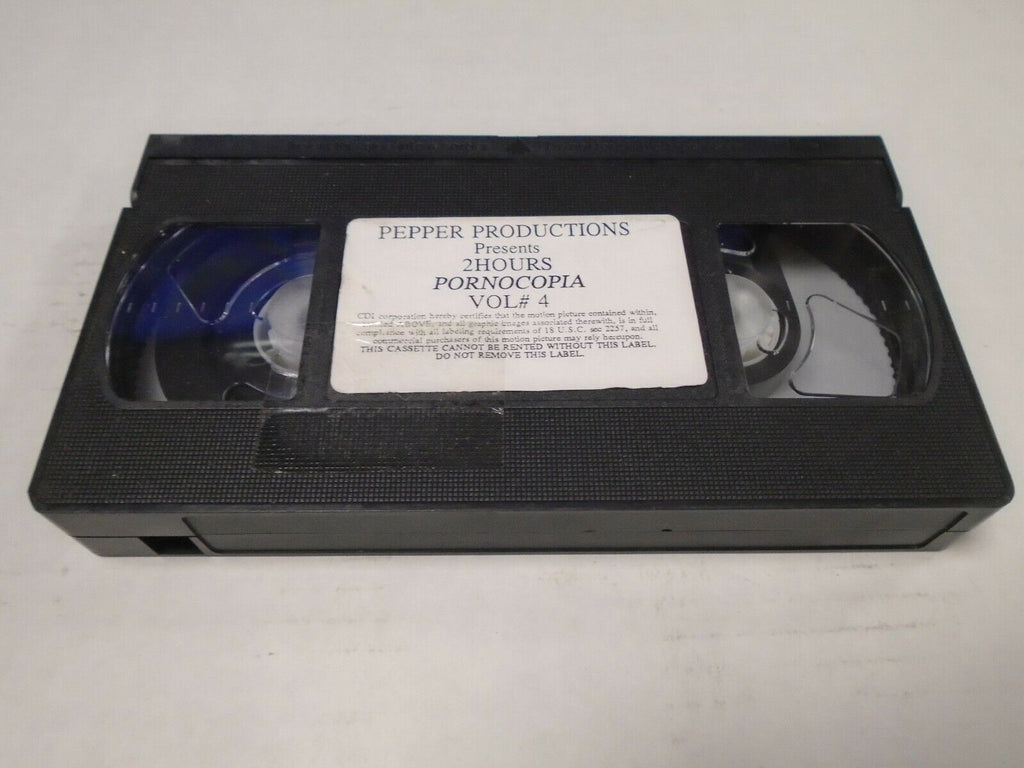 Pornocopia Vol #4 Pepper Productions Adult VHS 041819AMP3