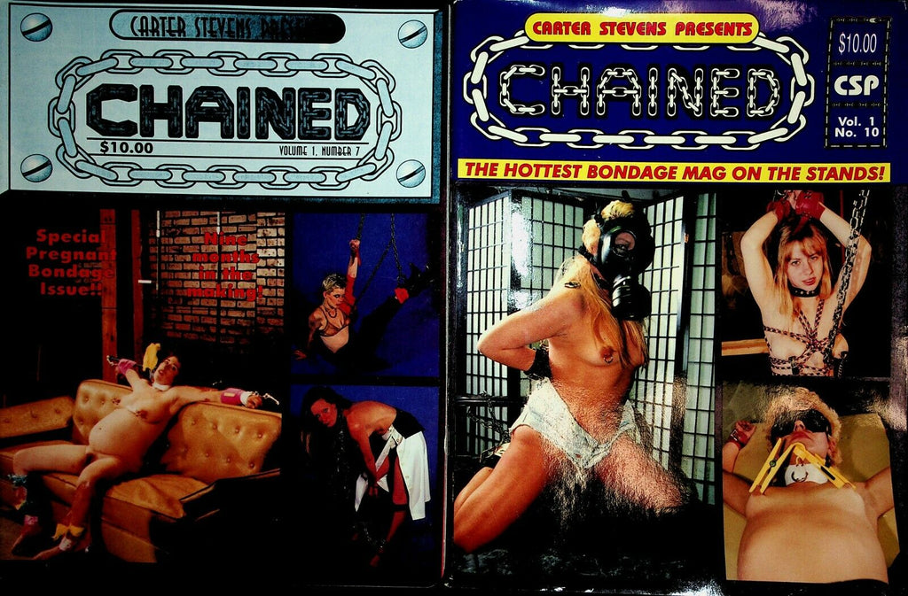 Lot Of 4 Chained and Forbidden Fantasies Fetish Magazines 1994-1996 030920lm-ep