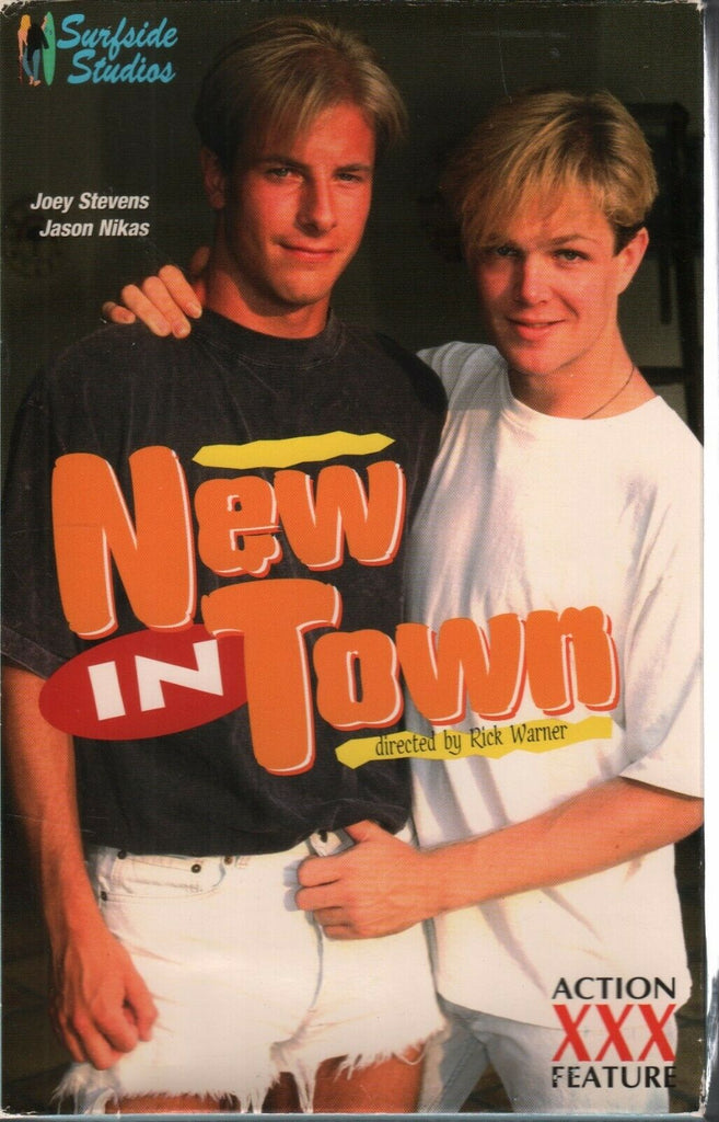 New in Town Jason Nikas Joey Stevens Gay Male Adult VHS 102919AMP3