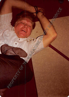 Adult 1970s Photo 3.5x5 Foot Fetish Man Stepped on High Heels Dominatrix 170HS