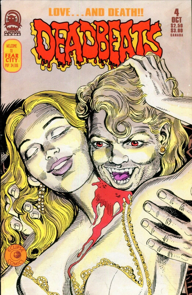 Dead Beats Comic #4 Love... And Death 1993 Eclipse Comics 010719lm-ep