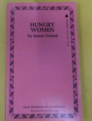 Hungry Women Adult Novel by James Oxford 1971 Midwood 071613lm-epa3