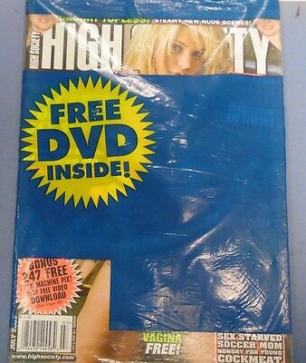 High Society Magazine Kelli McCarty w/DVD July 2009 new/sealed 080813lm-epa