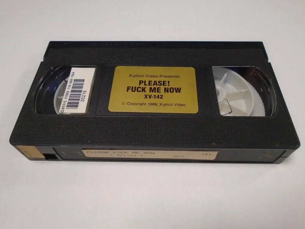 Please! Fuck Me Now Dora Love 1989 X-Plicit Video Adult VHS 022119AMP2