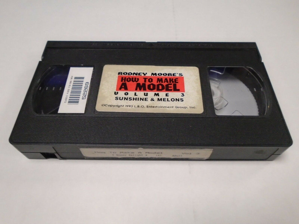 Rodney Moore's How to Make a Model Vol 3 Sunny Delight Adult VHS 022619AMP2