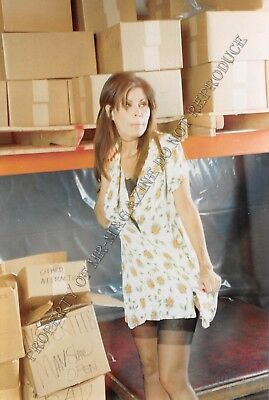 Adult 1990s Color Photo 4x6 Bondage Queen Ashley Renee Taking Clothes Off 69SF