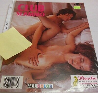 Club Slammo Busty Adult Magazine Ultra Color Pub. 1995 101013JDEP