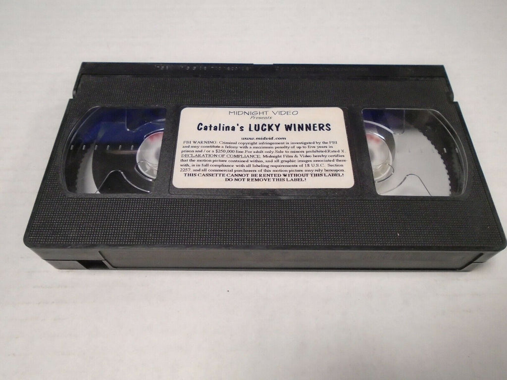Catalina's Lucky Winners Midnight Video Adult VHS 040519AMP2