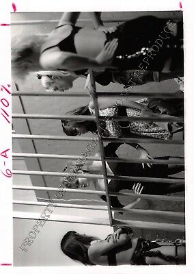Adult Vintage B&W Photo 5x7 HOM Bondage Ashley Renee & Lesbians Dominated 239HK