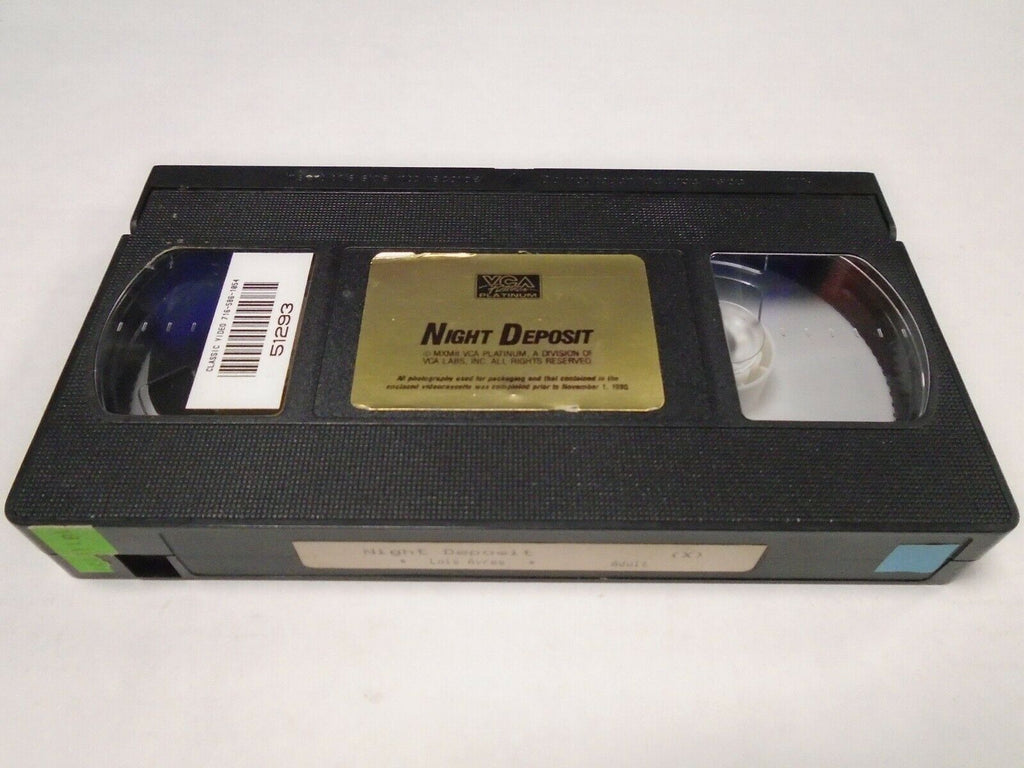 Night Deposit Lois Ayres VCA Platinum Adult VHS 020819AMP