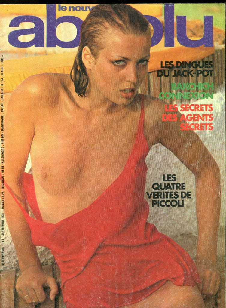 Le Nouvel Absolu French Magazine De Piccoli #8 September 1976 052319lm-ep