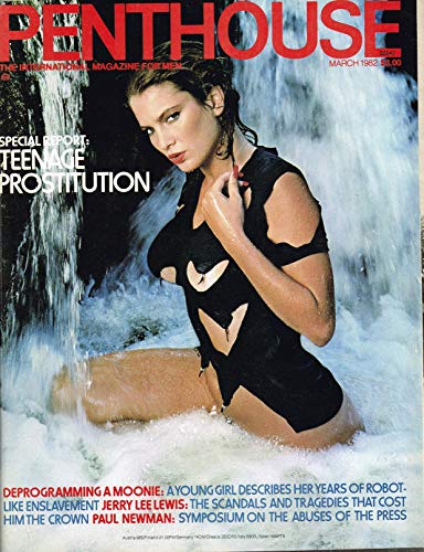 Penthouse Magazine March 1982 Carla Russell Bo Gritz Jerry Lee Lewis Single Issue Magazine – 1982