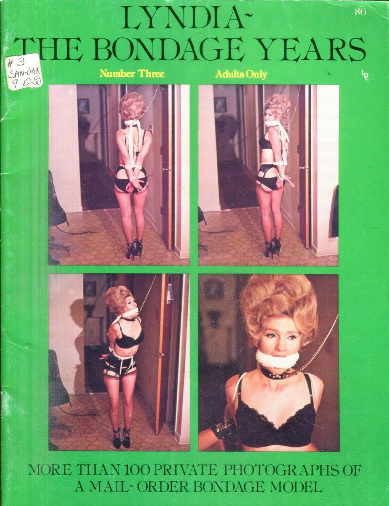 Unbranded Lyndia- The Bondage Years Magazine #3 1980 London Enterprises 031419lm-ep