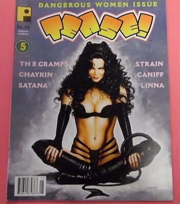 Tease Magazine Julie Strain #5 1995 Dangerous Women Issue 101713lm-epa
