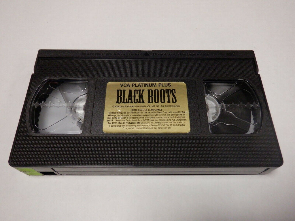Black Boots VCA Platinum Plus 1998 Adult VHS 123019AMP2
