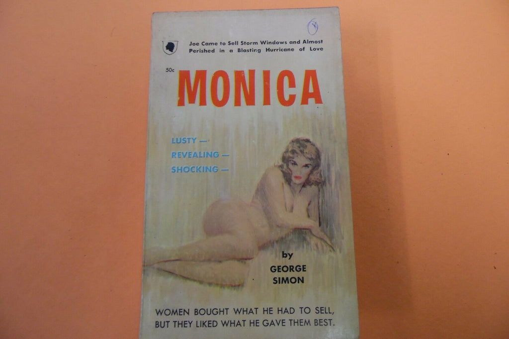 Monica Adult Novel by George Simon 1961 110216lm-ep