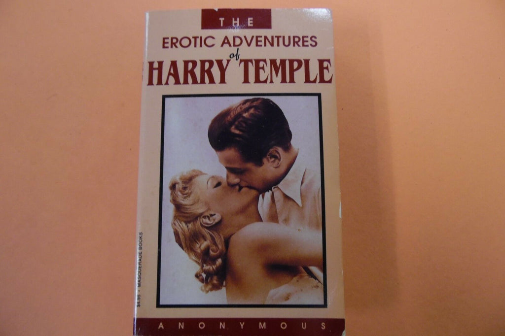 Erotic Adventures Of Harry Temple Adult Novel by Anonymous 1992 110216lm-ep