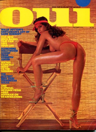 OUI Adult Magazine October 1976 Willie Sutton's Gentleman's Art of Bank Robbery