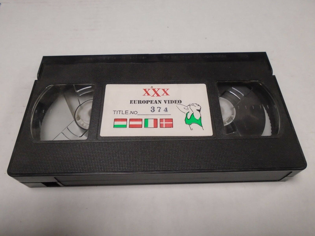 European Video 374 Horniest XXX Models European Vintage Adult VHS 011519AMP2