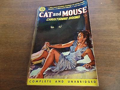 Cat and Mouse Christianna Brand Avon Reprint Edition 1952 Erotic Novel 121815amp