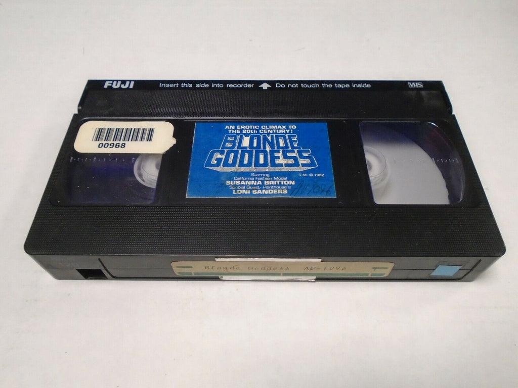 Blonde Goddess Susanna Britton Loni Sanders 1982 Adult VHS 032219AMP2