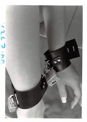 Adult Photo 1990s B&W 5x7 Bondage Beautiful Dirty Blonde Bound & Dominated 43yc