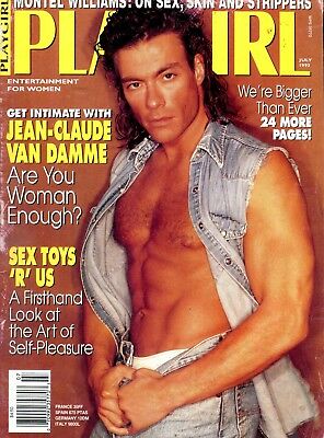 Playgirl Magazine Jean-Claude Van Damme July 1993 020218lm-ep2
