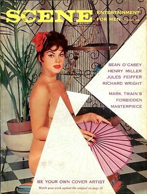 Scene Magazine Ina Garner/ Jules Feiffer August 1961 072118lm-ep