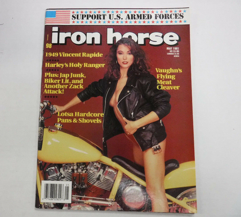 Iron Horse Magazine Vaughn's Flying Meat Cleaver May 1991 110816R