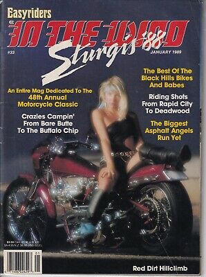 Easyriders In The Wind Magazine Sturgis '88 January 1989 022619REP