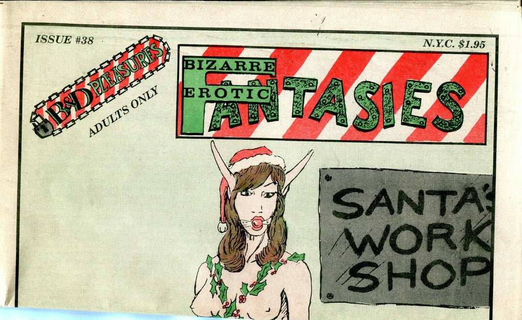 Bizarre Erotic Fantasies Adult Newspaper Santas Workshop #38 1988 092519lm-ep