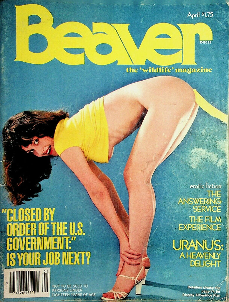 Beaver Magazine Uranus: A Heavenly Delight April 1978 122620lm-ep