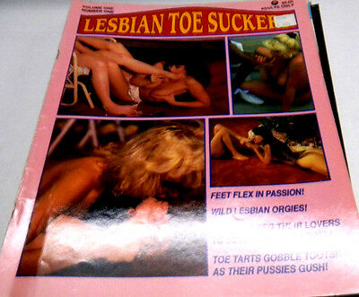 Lesbian Toe Suckers Adult Magazine"Wild Lesbian Orgies" Vol.1 1990 072913lm-ep - New