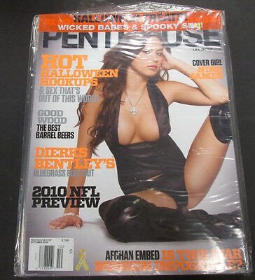 Penthouse Adult Magazine Nina James October 2010 new/sealed 032015lm-ep
