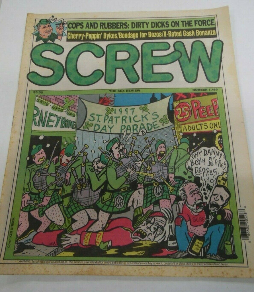 Screw Newspaper Cops Dirty Dicks On The Force #1463 March 17,1997 122119lm-ep2